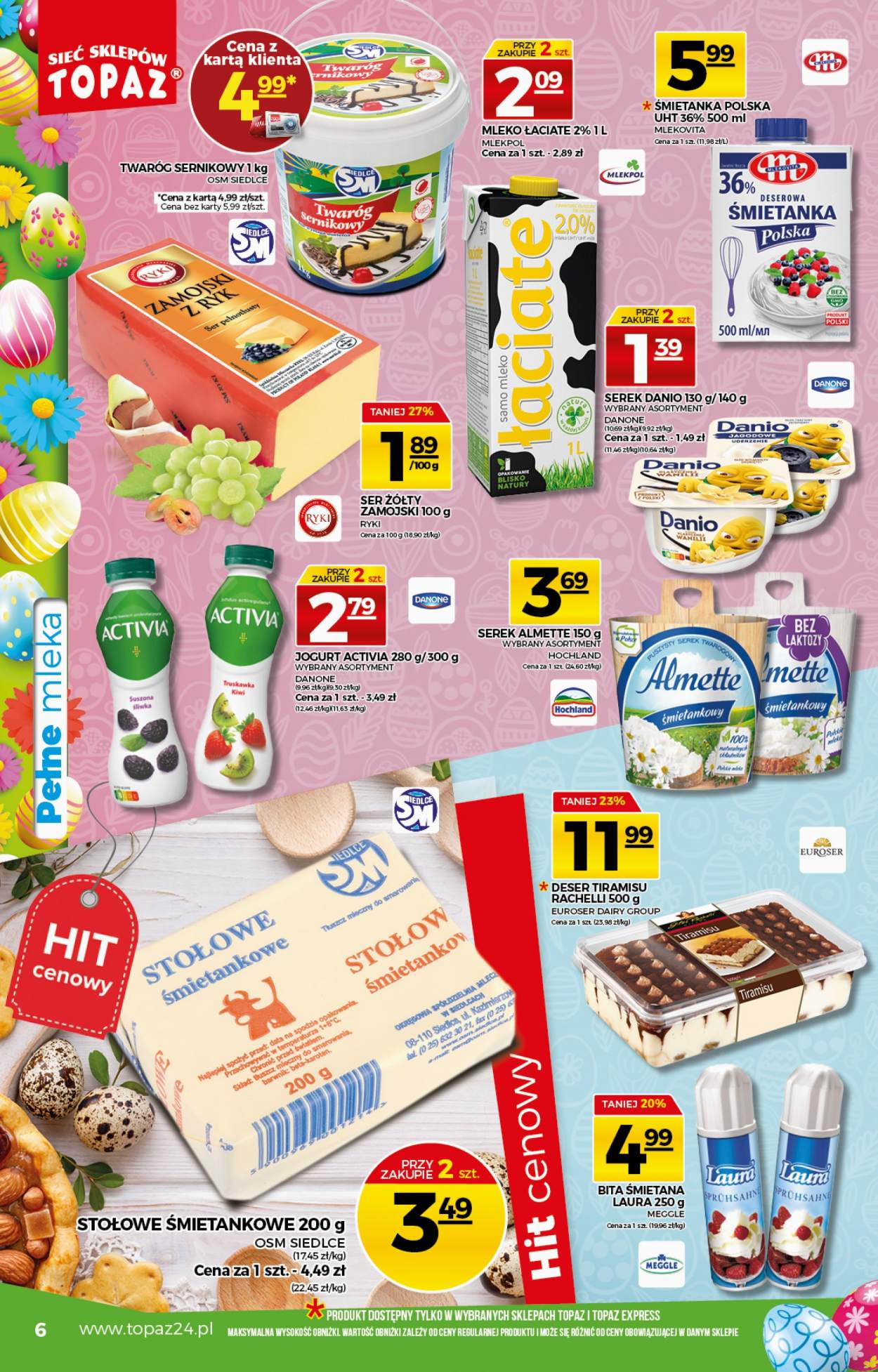 Gazetka Topaz - 1.04.2021 - 7.04.2021. Strona 6