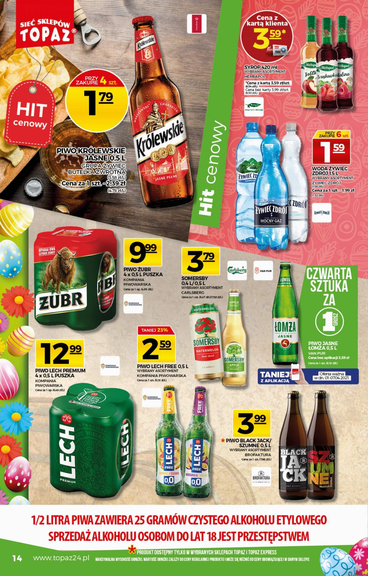 Gazetka Topaz - 1.04.2021 - 7.04.2021. Strona 14