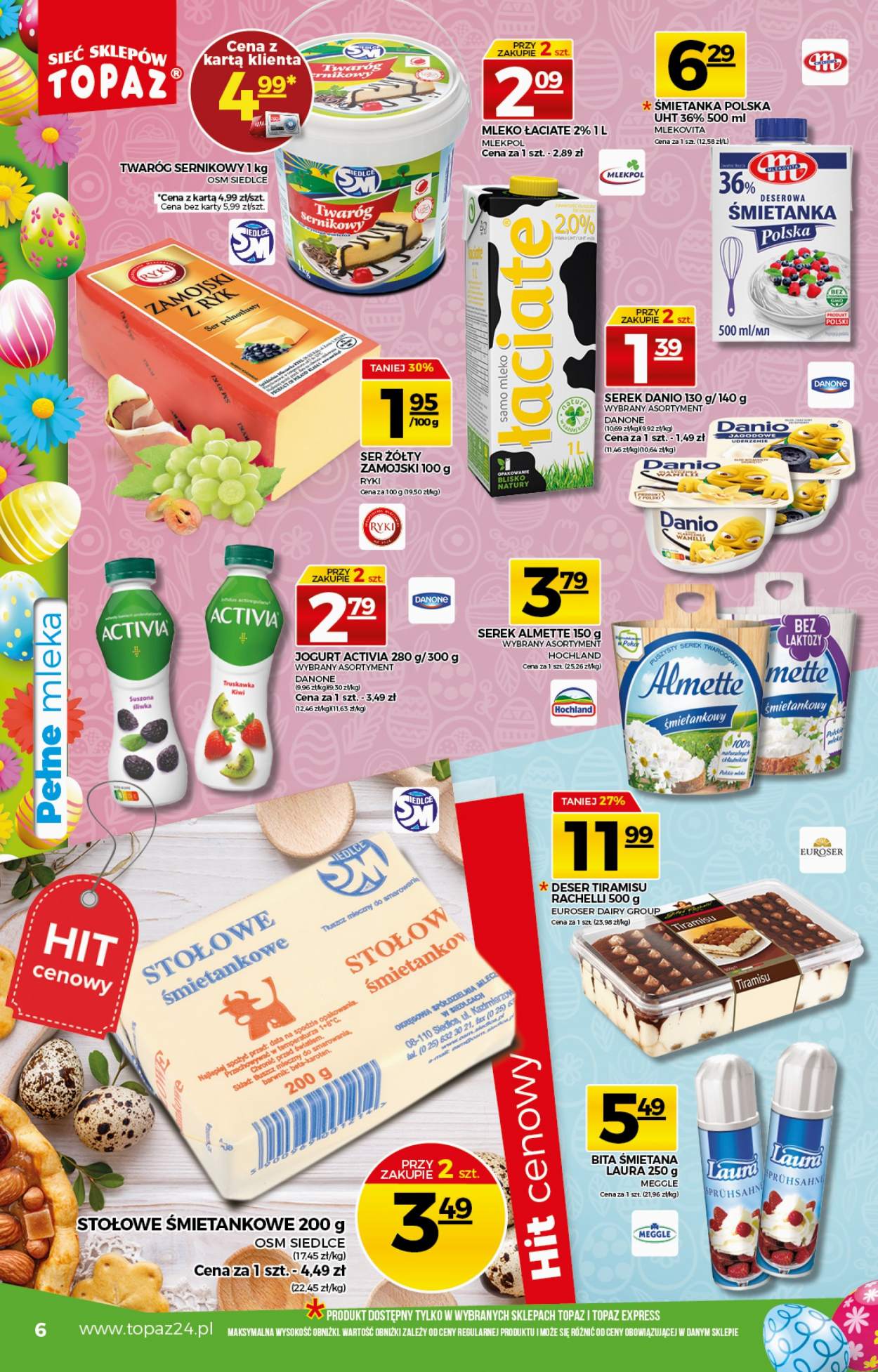 Gazetka Topaz - 1.04.2021 - 7.04.2021. Strona 6