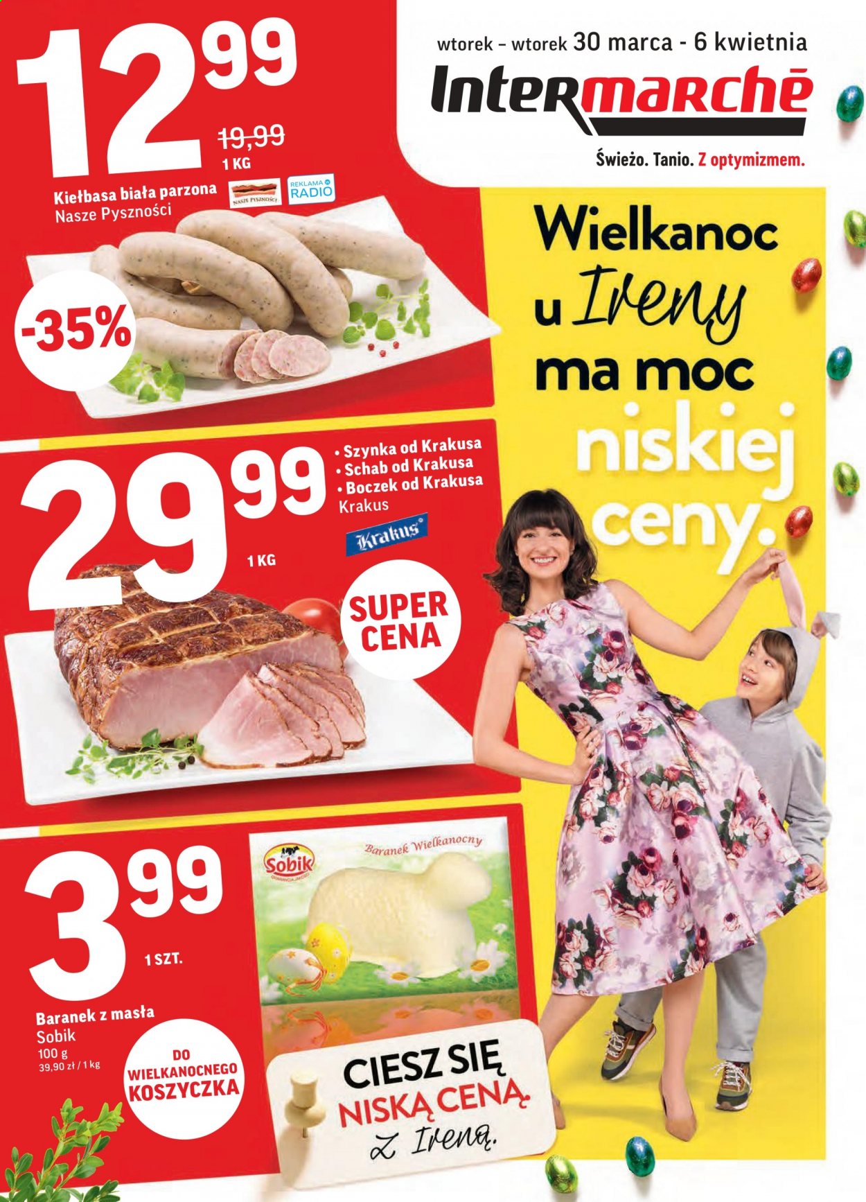Gazetka Intermarché - 30.03.2021 - 6.04.2021. Strona 1