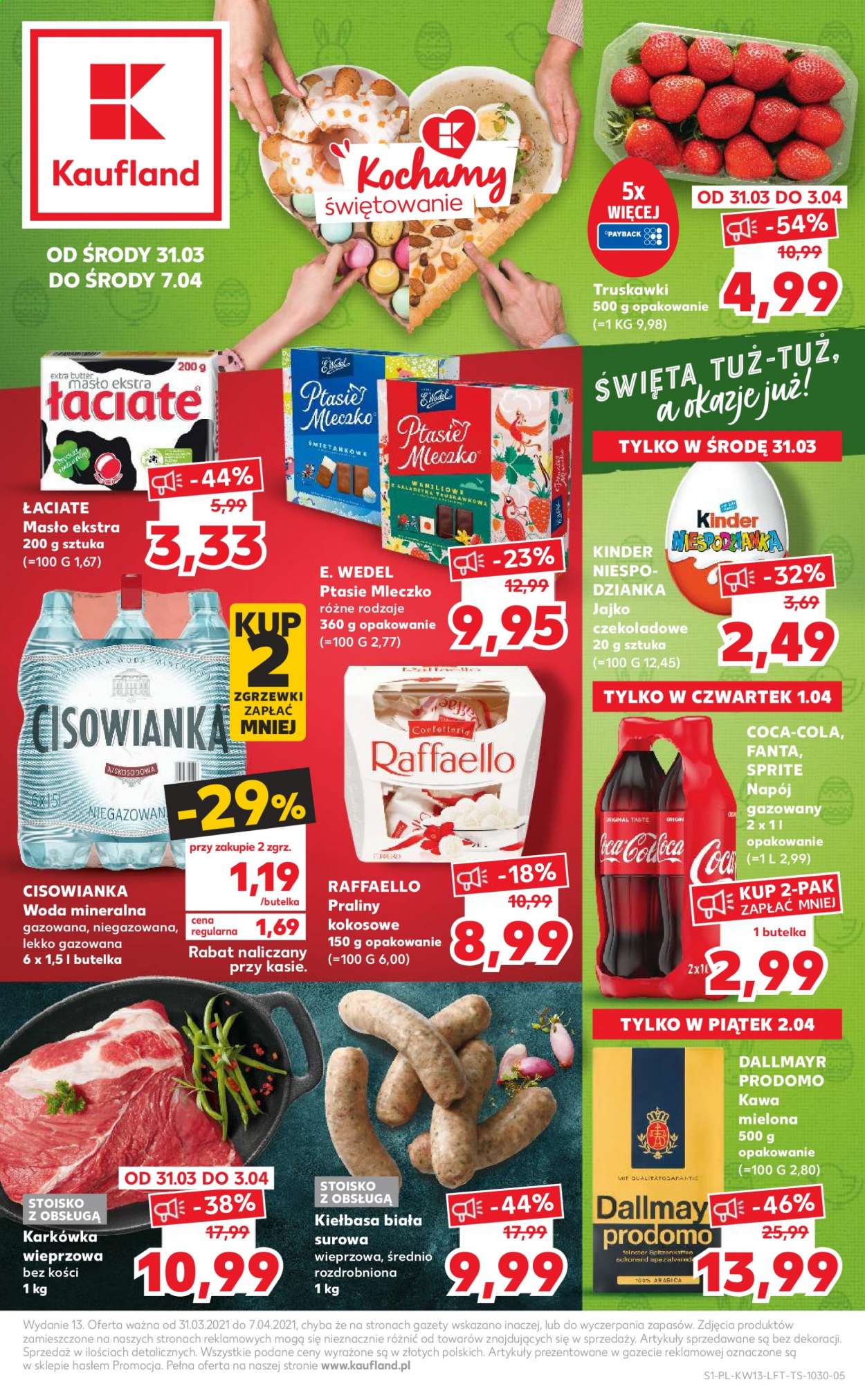 Gazetka Kaufland - 31.03.2021 - 7.04.2021. Strona 1