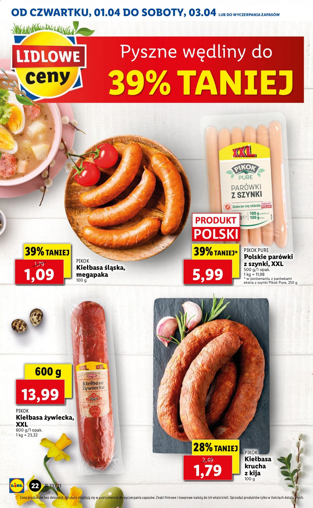 Gazetka Lidl - 1.04.2021 - 3.04.2021. Strona 22