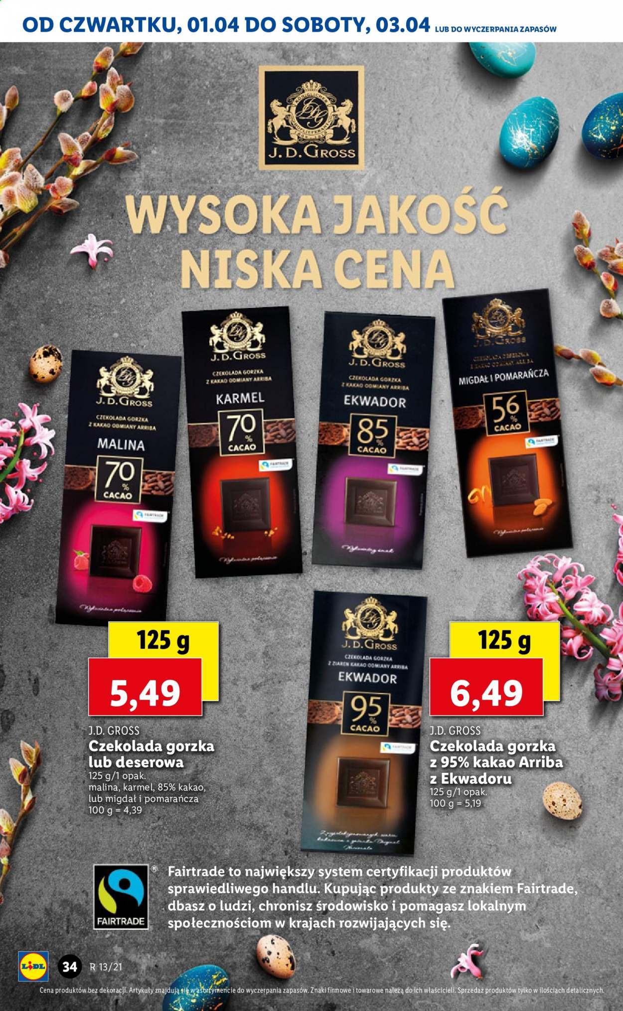 Gazetka Lidl - 1.04.2021 - 3.04.2021. Strona 34