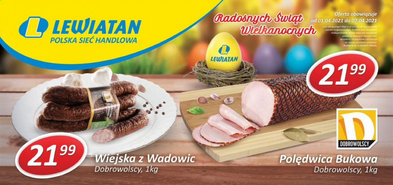Gazetka Lewiatan - 1.04.2021 - 7.04.2021. Strona 3