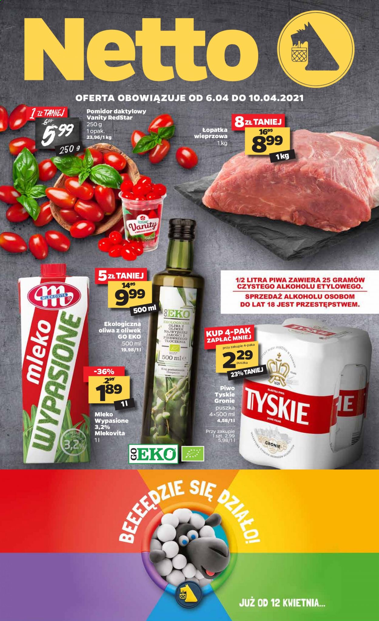 Gazetka Netto - 6.04.2021 - 10.04.2021. Strona 1