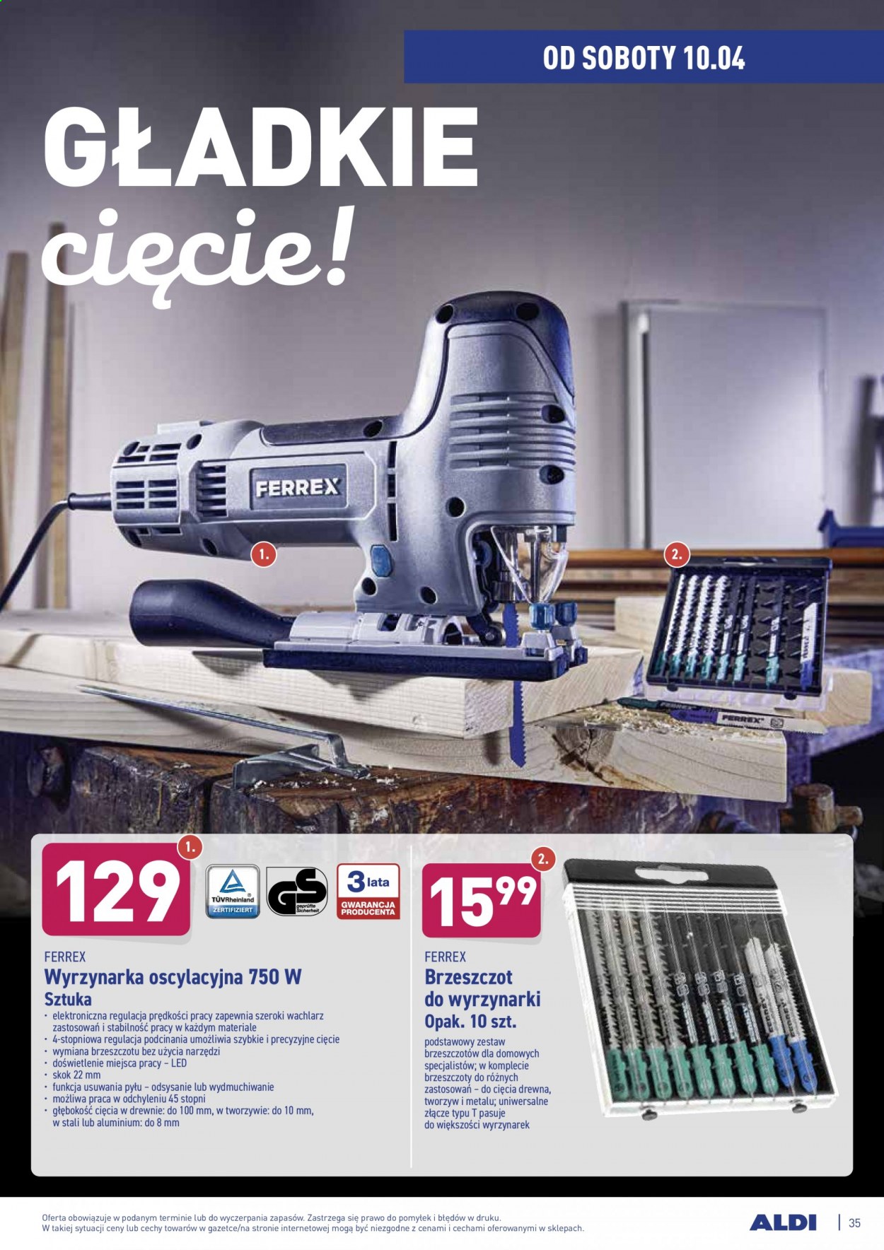 Gazetka ALDI - 6.04.2021 - 10.04.2021. Strona 35