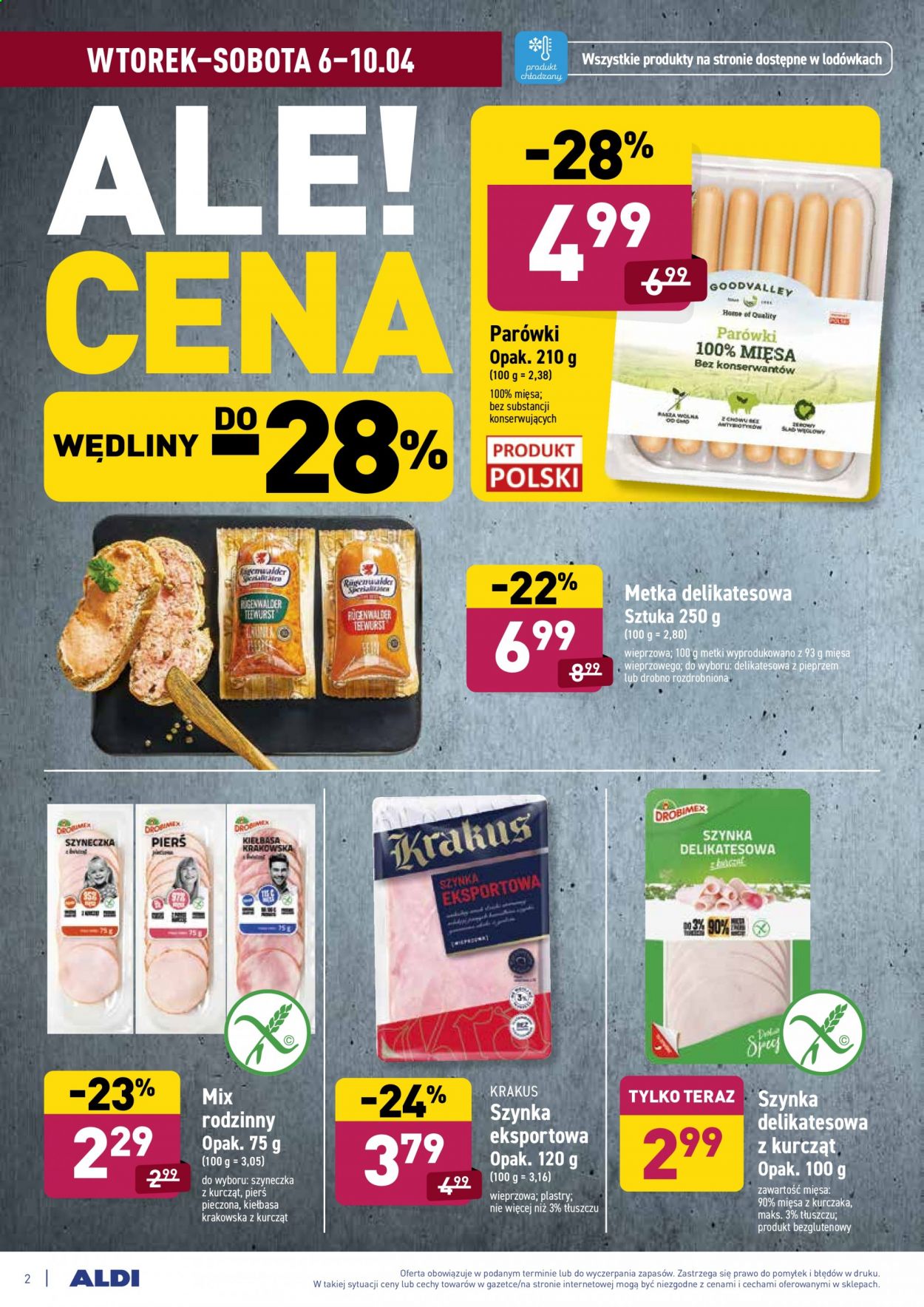 Gazetka ALDI - 6.04.2021 - 10.04.2021. Strona 2