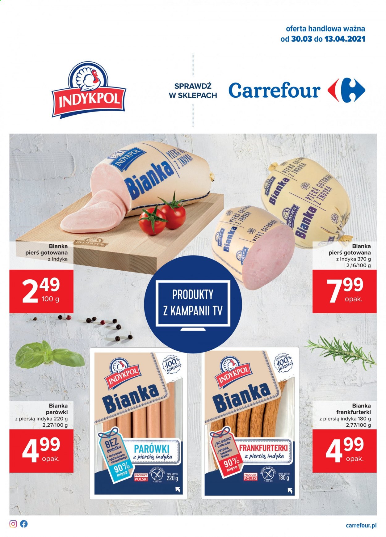 Gazetka Carrefour - 30.03.2021 - 13.04.2021. Strona 1
