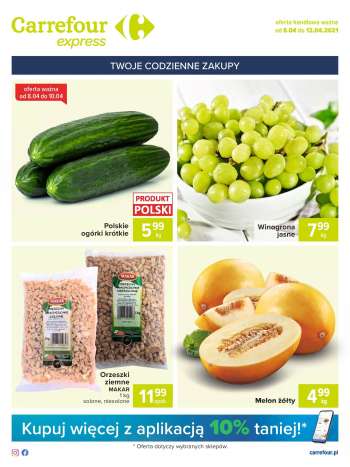 Gazetka Carrefour Express - 6.4.2021 - 12.4.2021.