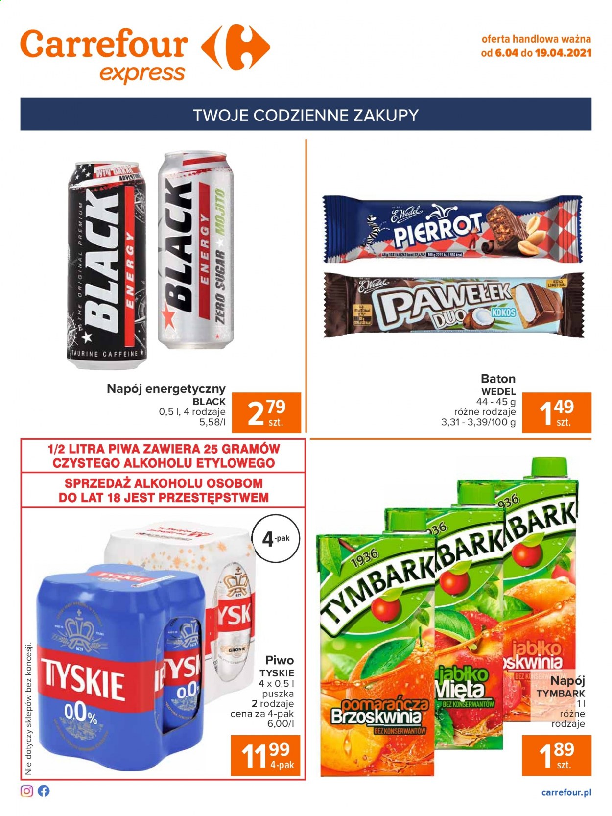 Gazetka Carrefour Express - 6.04.2021 - 19.04.2021. Strona 1