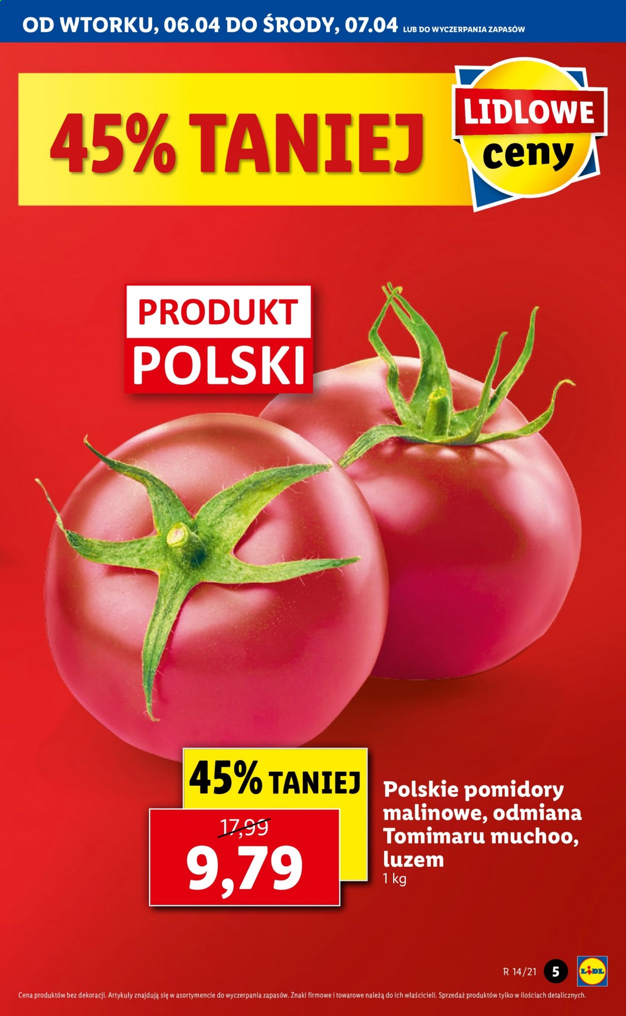 Gazetka Lidl - 6.04.2021 - 7.04.2021. Strona 5