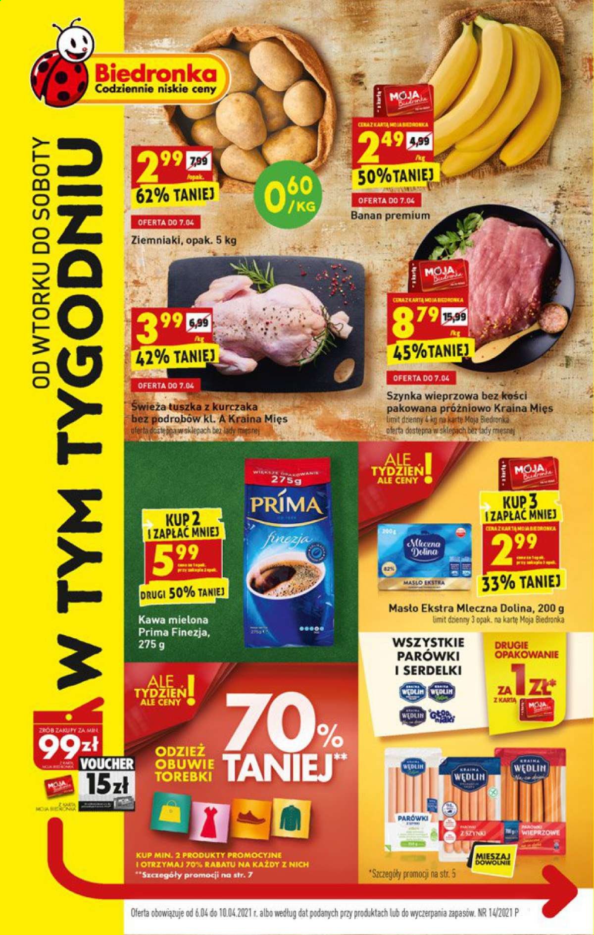 Gazetka Biedronka - 5.04.2021 - 5.04.2021. Strona 1