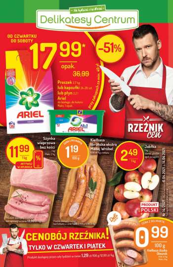 Gazetka Delikatesy Centrum - 6.4.2021 - 14.4.2021.