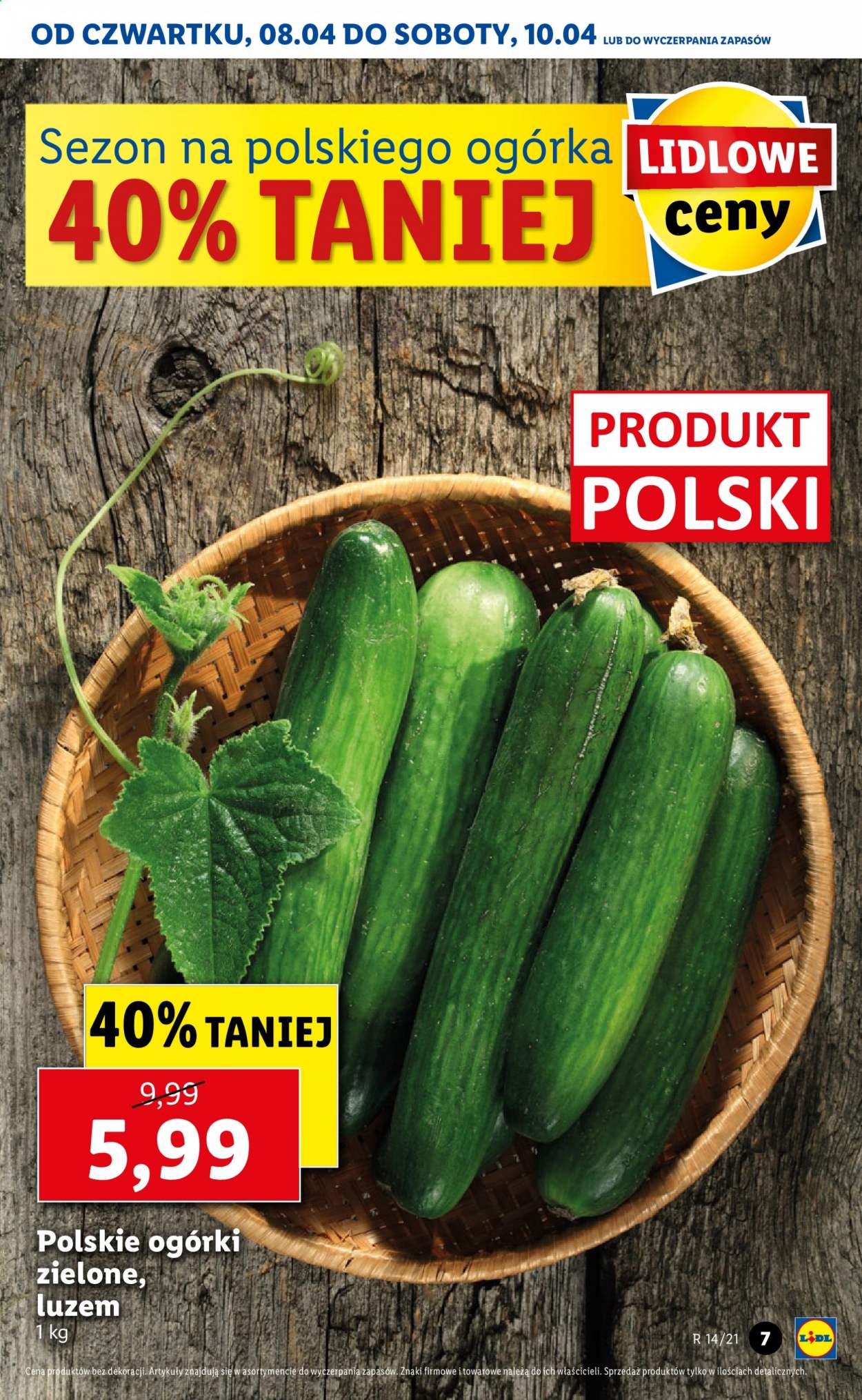 Gazetka Lidl - 8.04.2021 - 10.04.2021. Strona 7