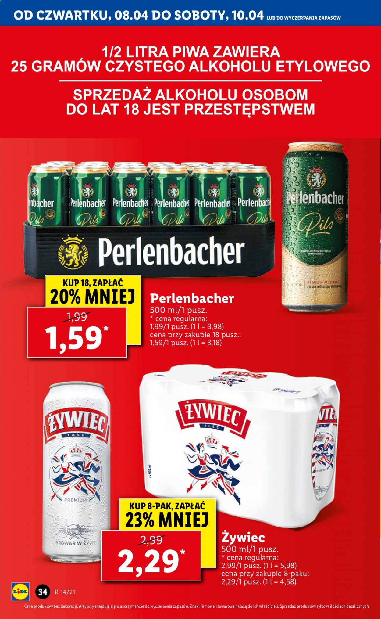 Gazetka Lidl - 8.04.2021 - 10.04.2021. Strona 34