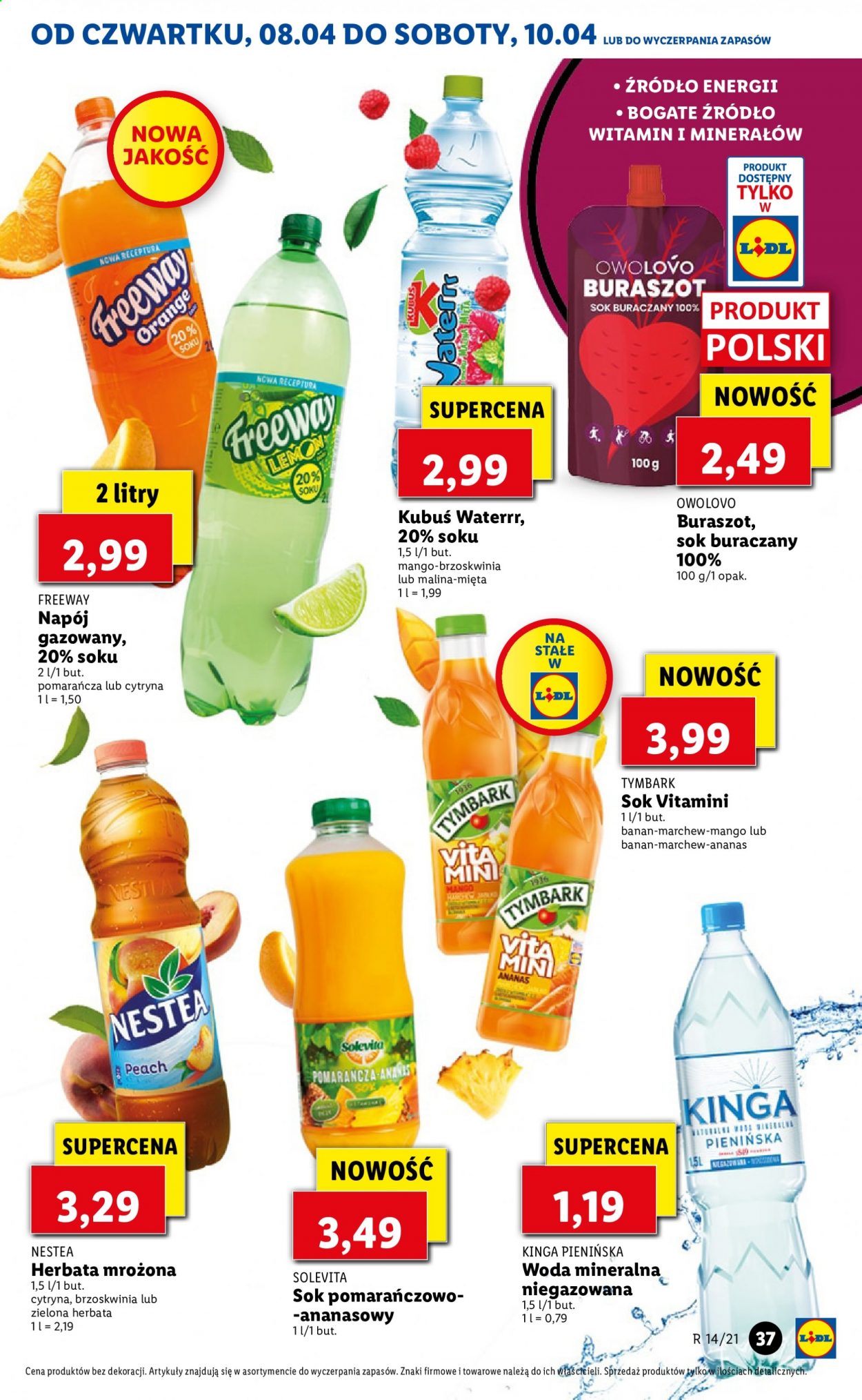 Gazetka Lidl - 8.04.2021 - 10.04.2021. Strona 37