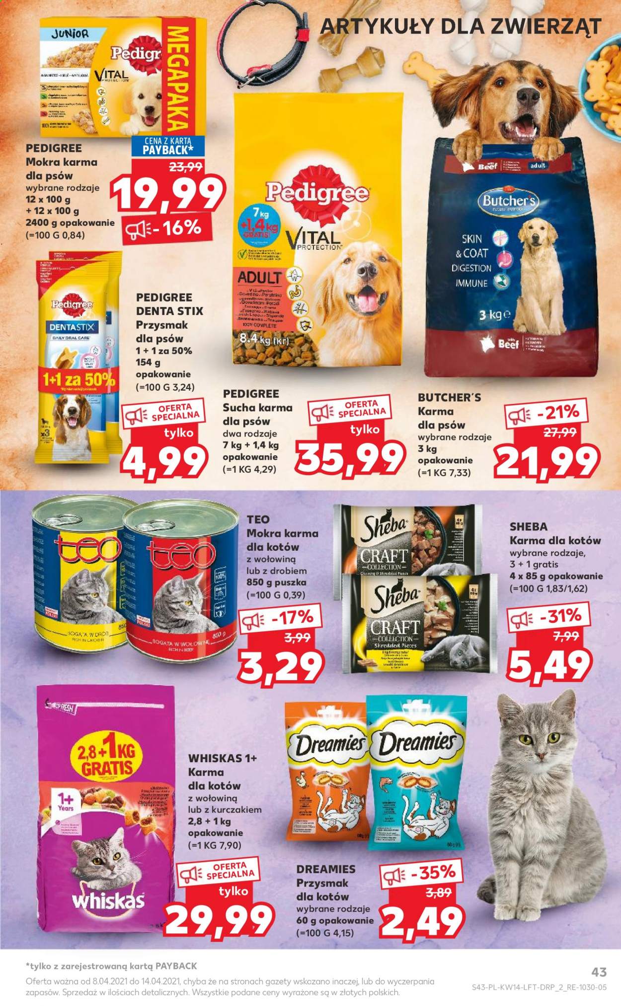 Gazetka Kaufland - 8.04.2021 - 14.04.2021. Strona 43