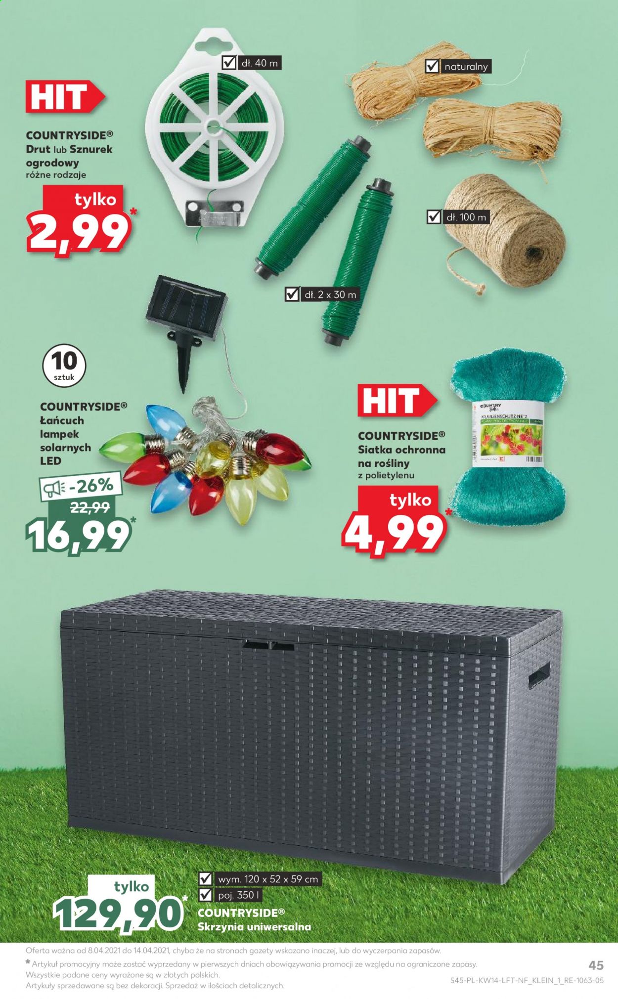 Gazetka Kaufland - 8.04.2021 - 14.04.2021. Strona 45