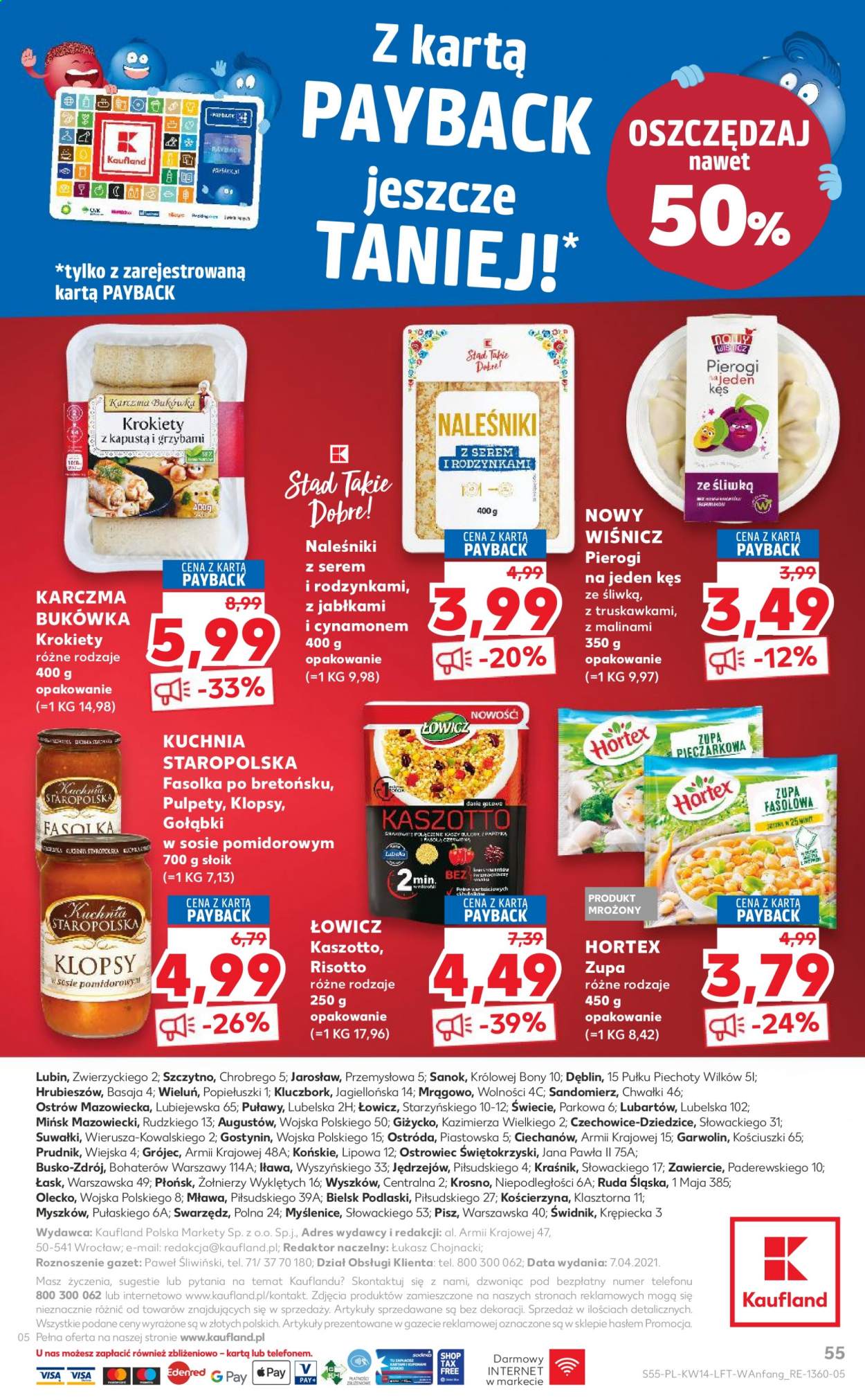 Gazetka Kaufland - 8.04.2021 - 14.04.2021. Strona 55