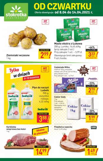 Gazetka Stokrotka Supermarket - 8.4.2021 - 14.4.2021.