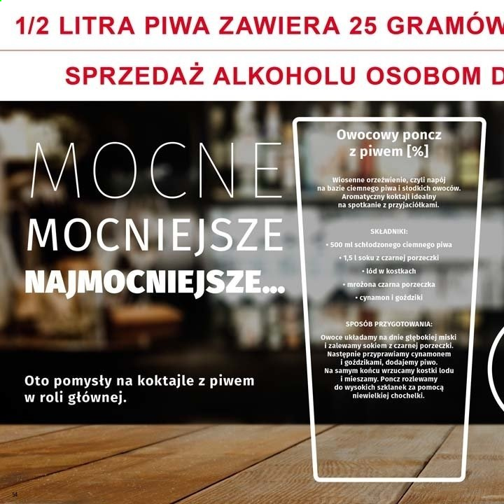 Gazetka Stokrotka Supermarket - 8.04.2021 - 21.04.2021. Strona 54