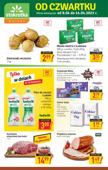 Gazetka Stokrotka Market - 8.4.2021 - 14.4.2021.