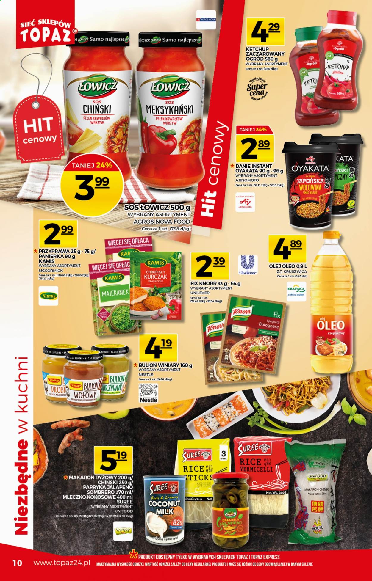 Gazetka Topaz - 8.04.2021 - 14.04.2021. Strona 10