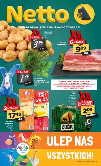 Gazetka Netto - 12.4.2021 - 17.4.2021.