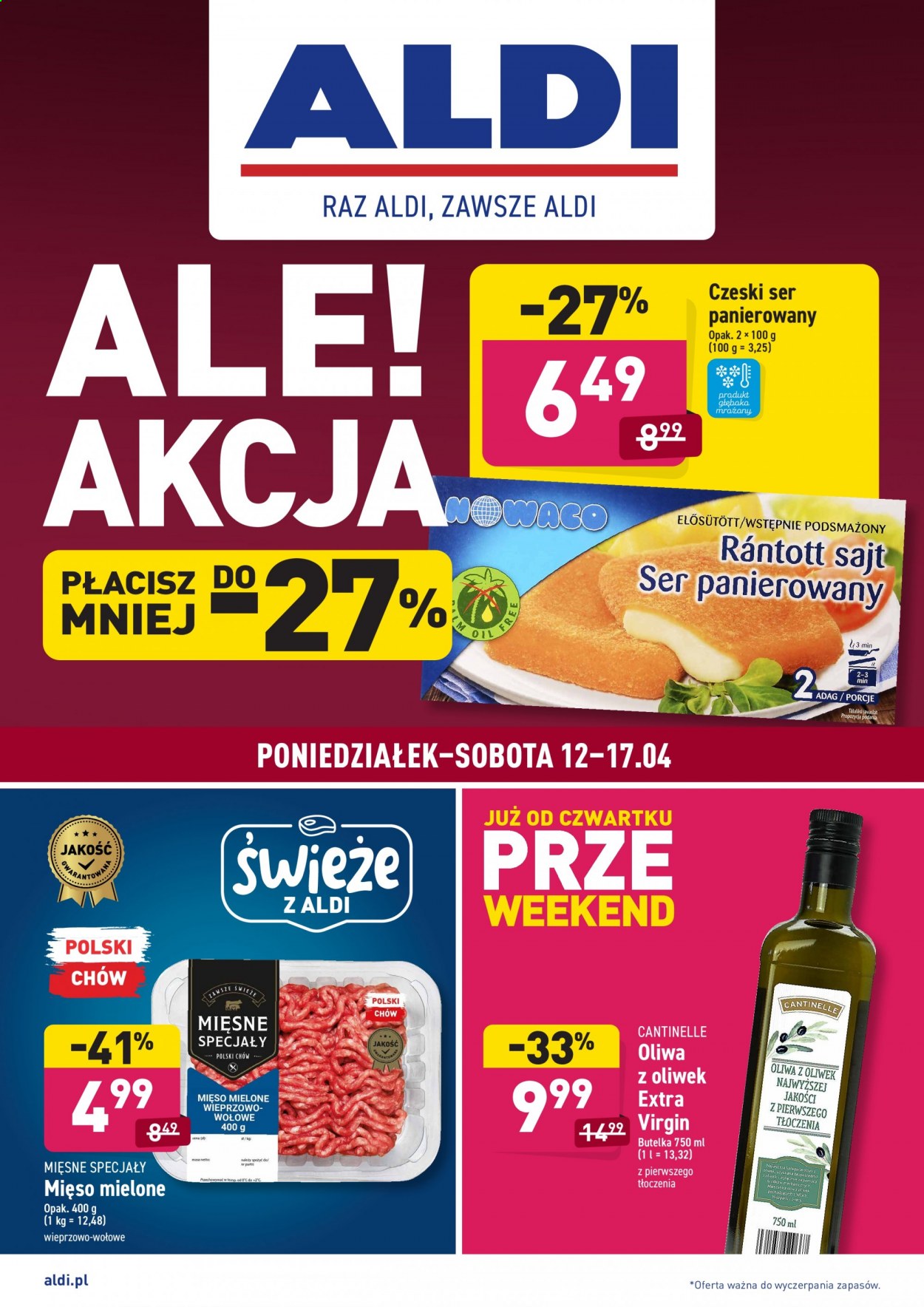 Gazetka ALDI - 12.04.2021 - 17.04.2021. Strona 1