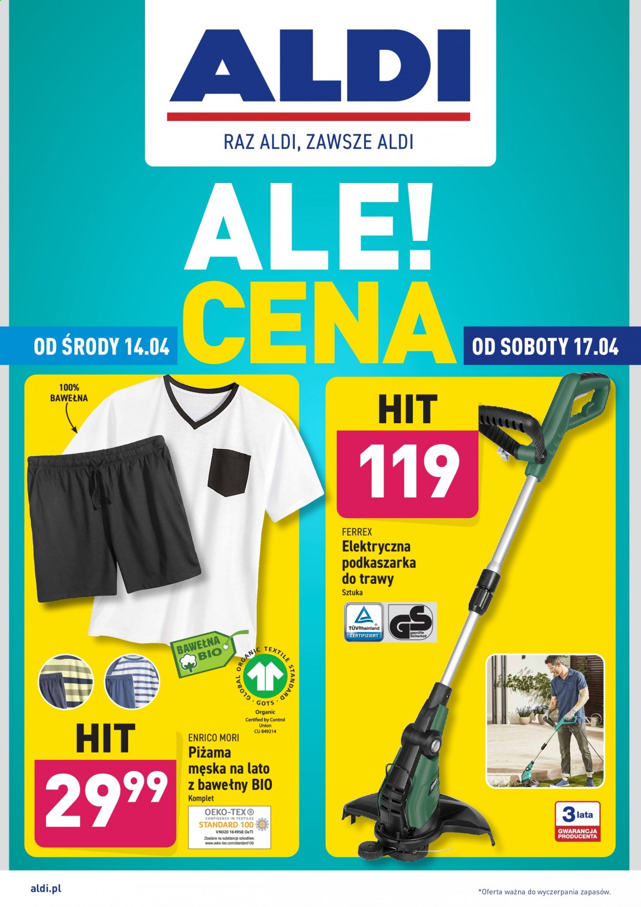 Gazetka ALDI - 14.04.2021 - 17.04.2021. Strona 1
