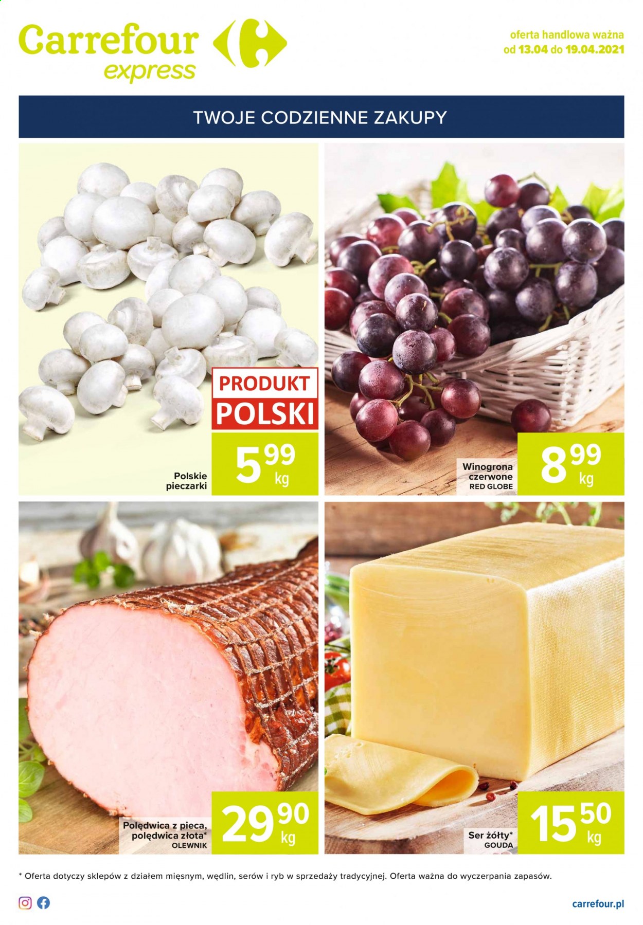 Gazetka Carrefour Express - 13.04.2021 - 19.04.2021. Strona 1