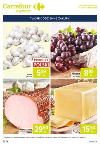 Gazetka Carrefour Express - 13.4.2021 - 19.4.2021.