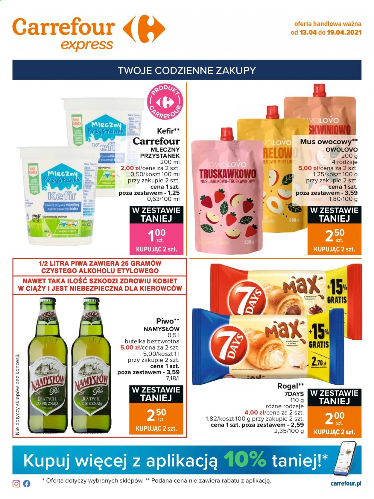 Gazetka Carrefour Express - 13.04.2021 - 19.04.2021. Strona 1