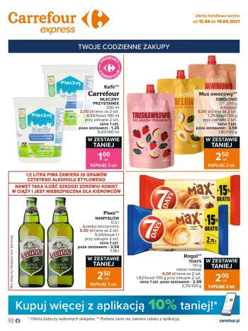 Gazetka Carrefour Express - 13.4.2021 - 19.4.2021.