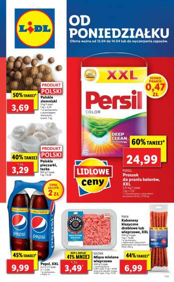 Gazetka Lidl - 12.4.2021 - 14.4.2021.