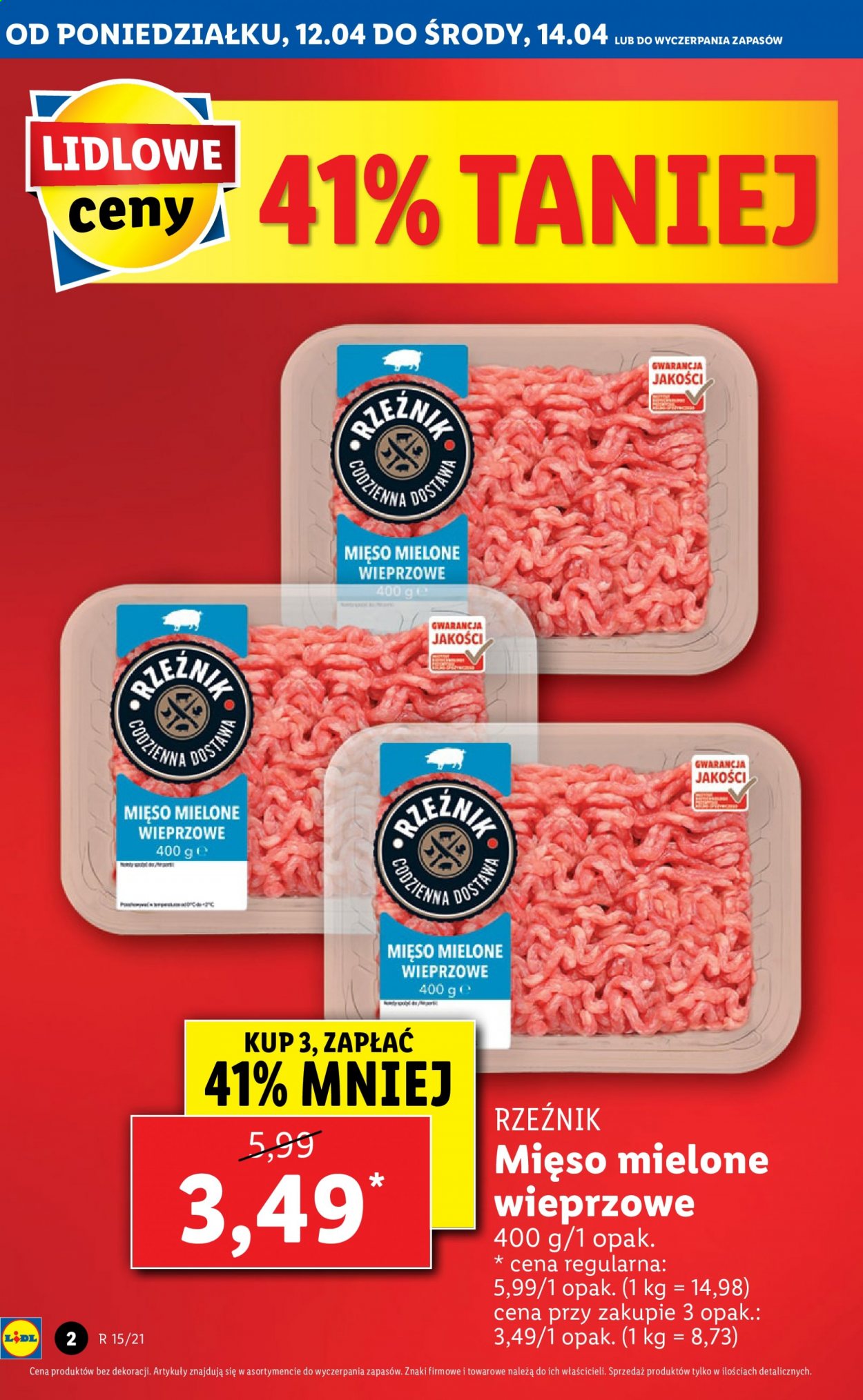 Gazetka Lidl - 12.04.2021 - 14.04.2021. Strona 2