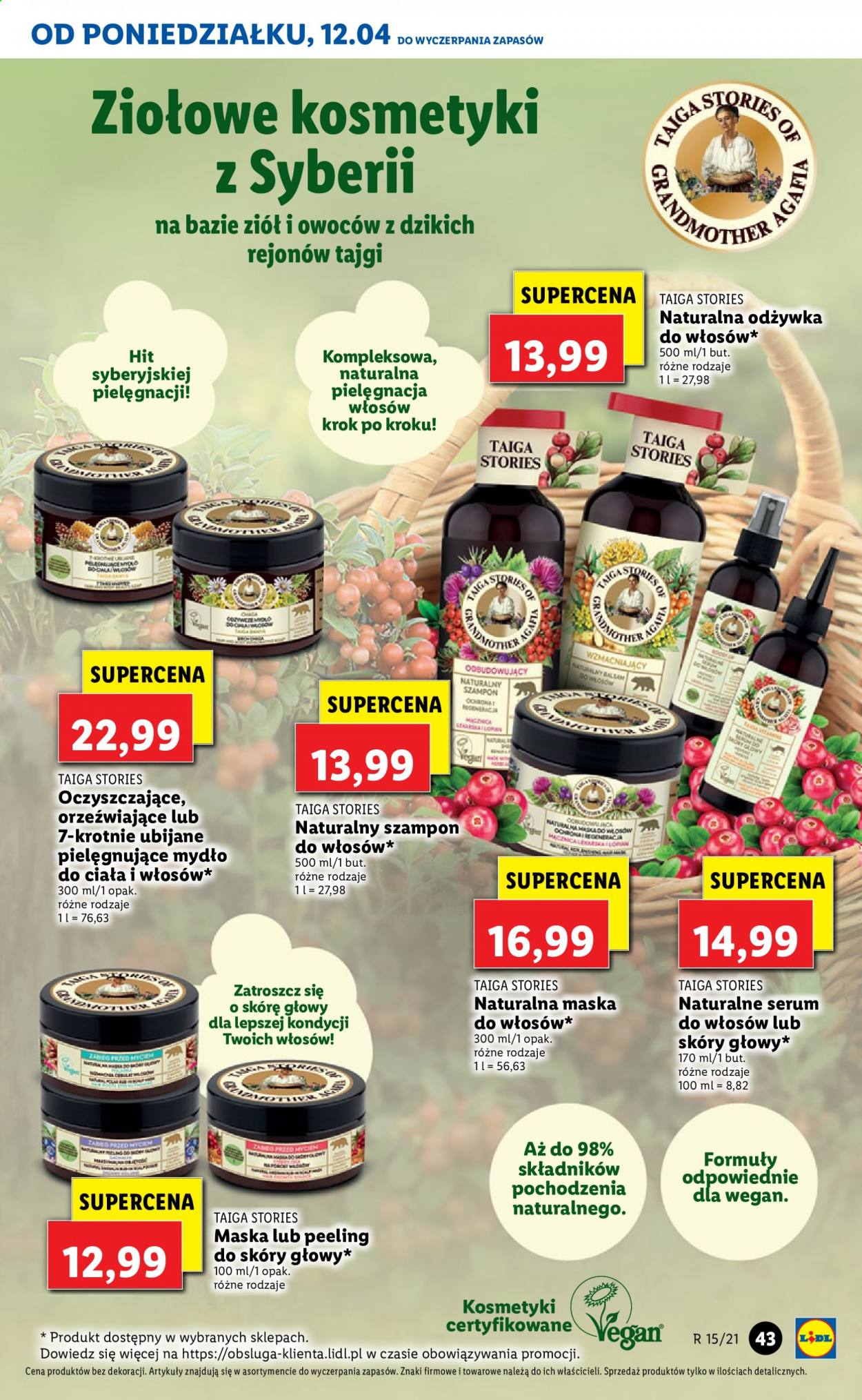 Gazetka Lidl - 12.04.2021 - 14.04.2021. Strona 43