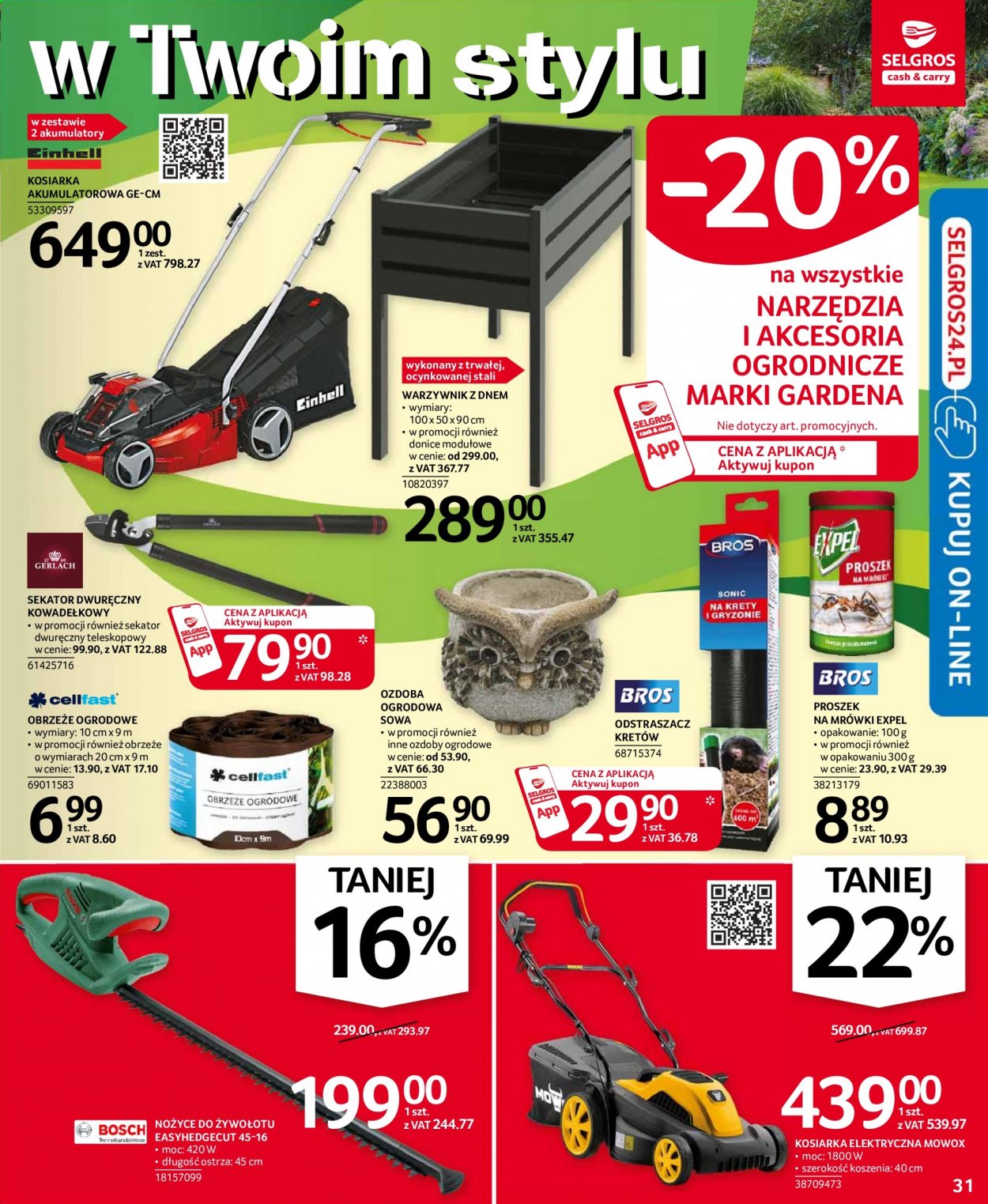 Gazetka Selgros - 15.04.2021 - 28.04.2021. Strona 31