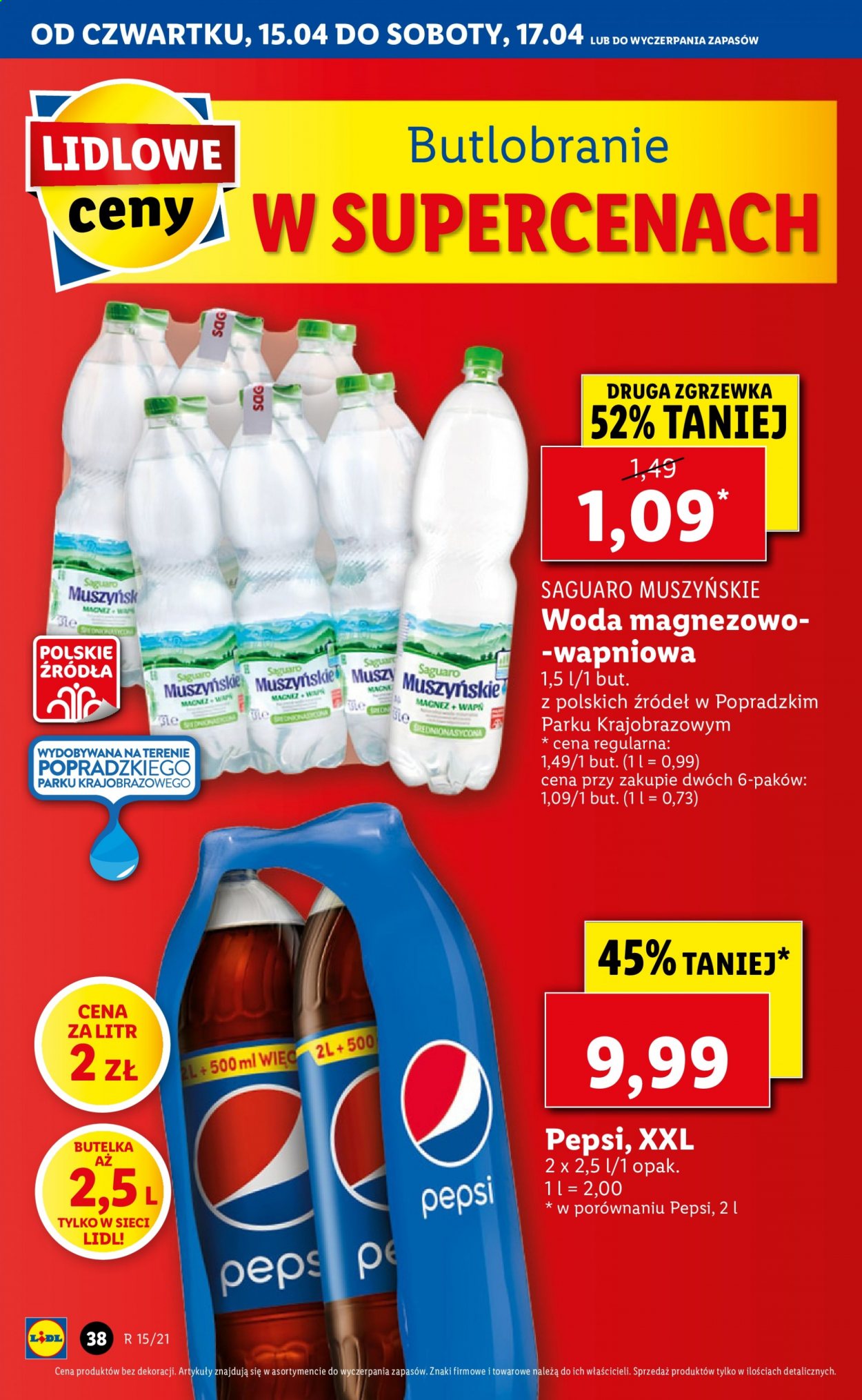 Gazetka Lidl - 15.04.2021 - 17.04.2021. Strona 38