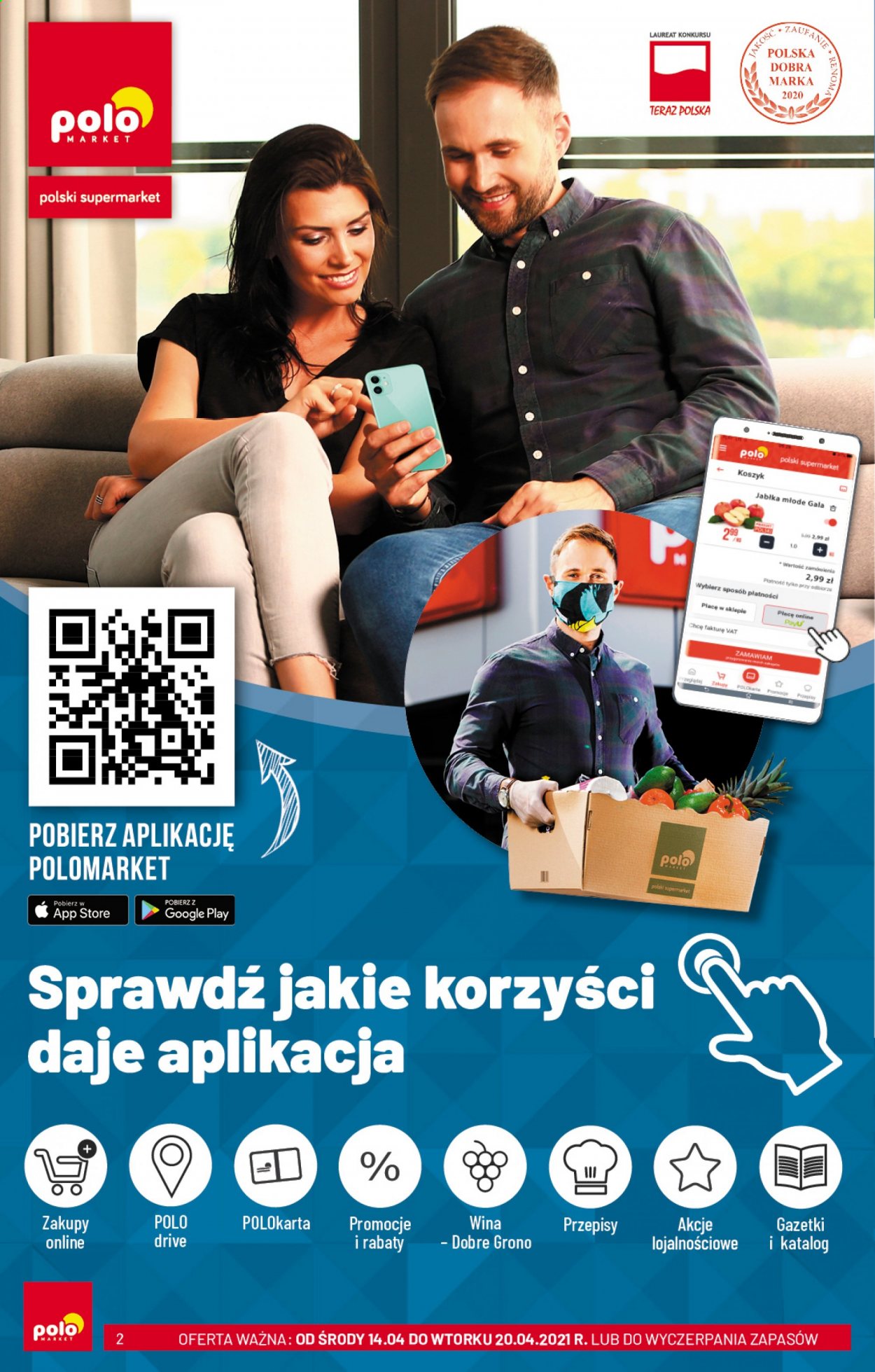 Gazetka Polomarket - 14.04.2021 - 20.04.2021. Strona 2