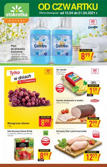 Gazetka Stokrotka Market - 15.4.2021 - 21.4.2021.