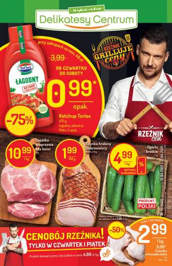 Gazetka Delikatesy Centrum - 15.4.2021 - 21.4.2021.