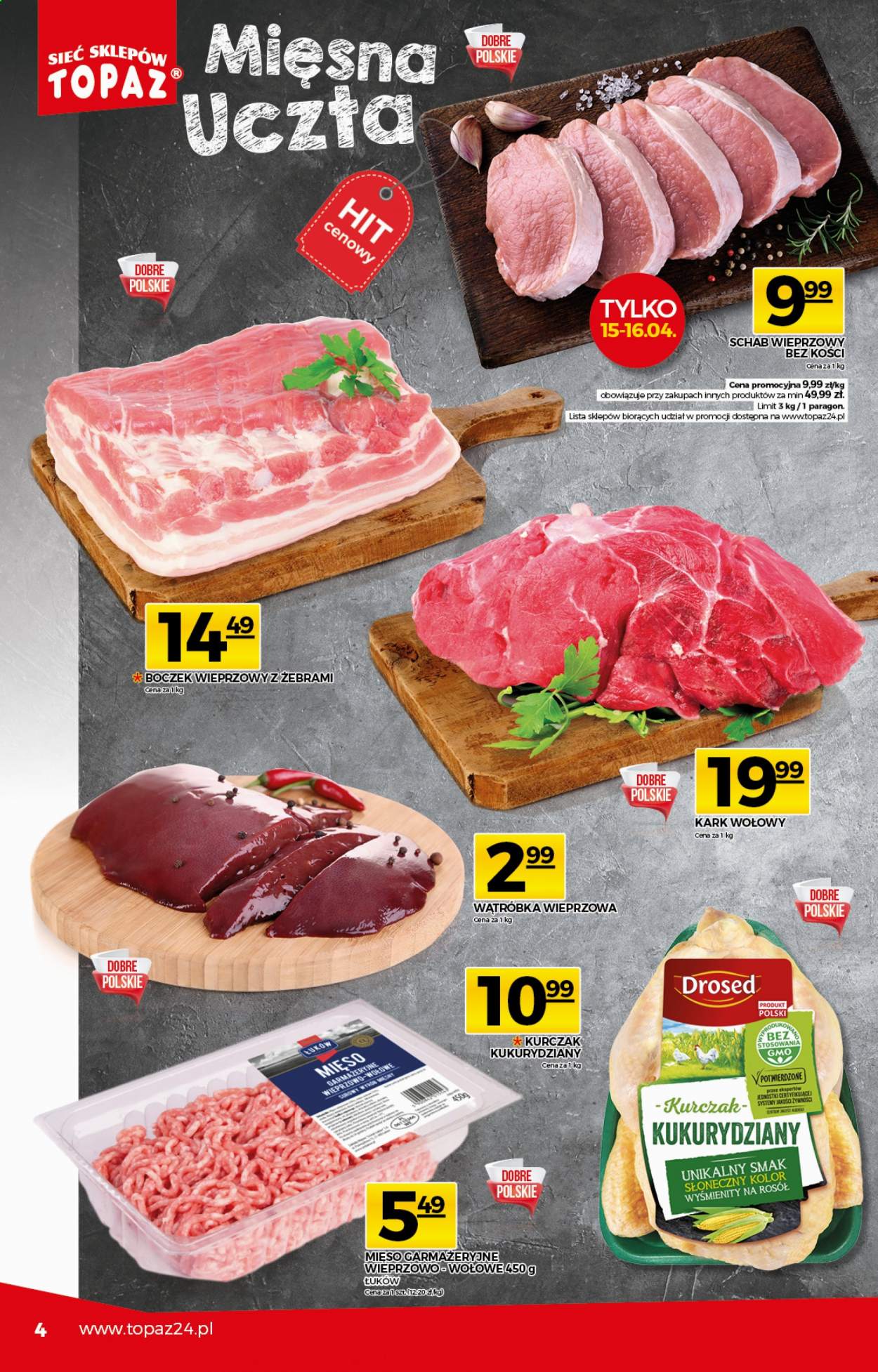 Gazetka Topaz - 15.04.2021 - 21.04.2021. Strona 4