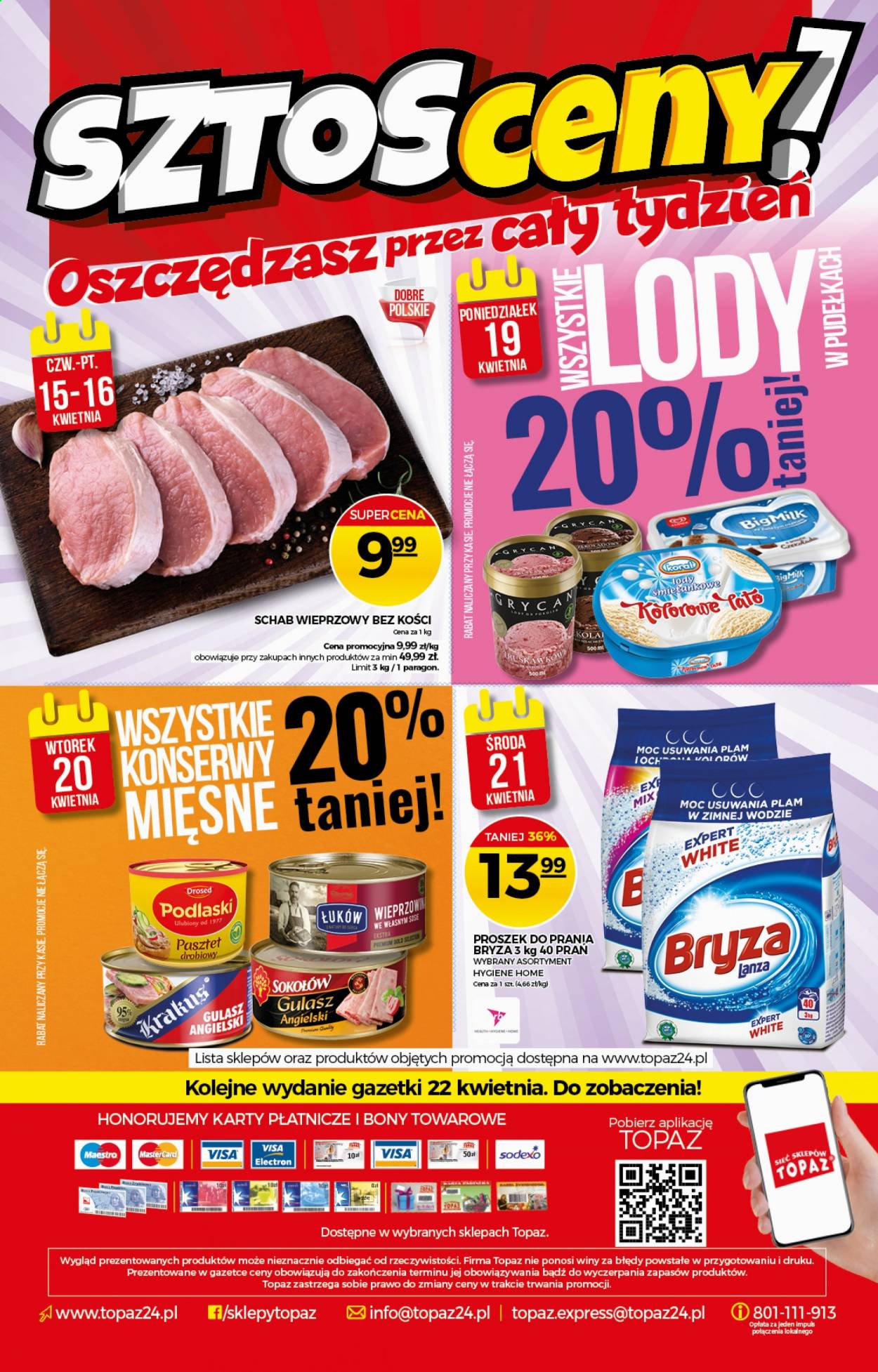 Gazetka Topaz - 15.04.2021 - 21.04.2021. Strona 20