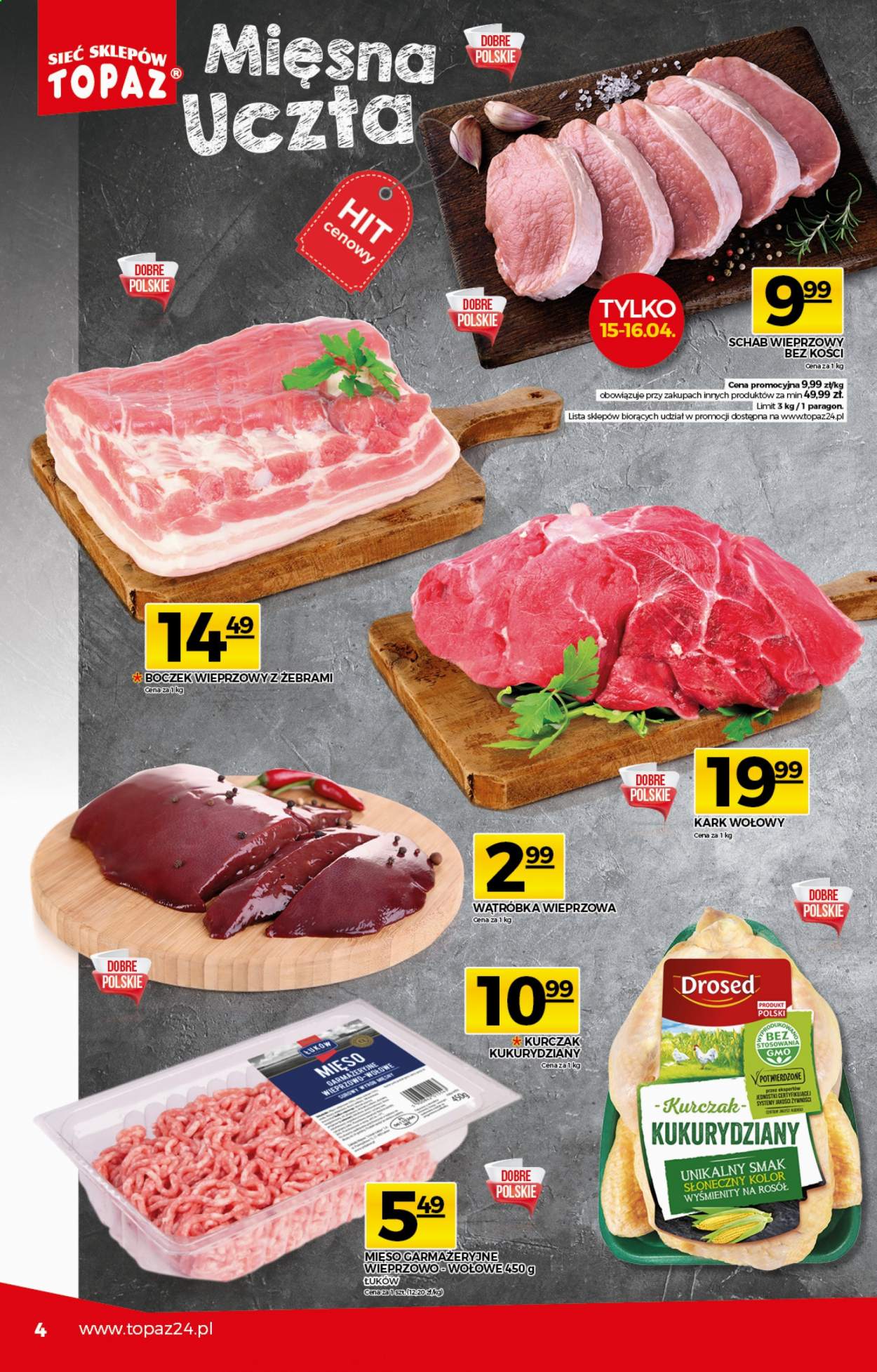 Gazetka Topaz - 15.04.2021 - 21.04.2021. Strona 4