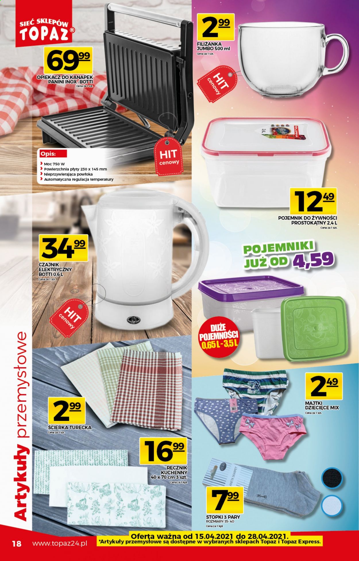 Gazetka Topaz - 15.04.2021 - 21.04.2021. Strona 18