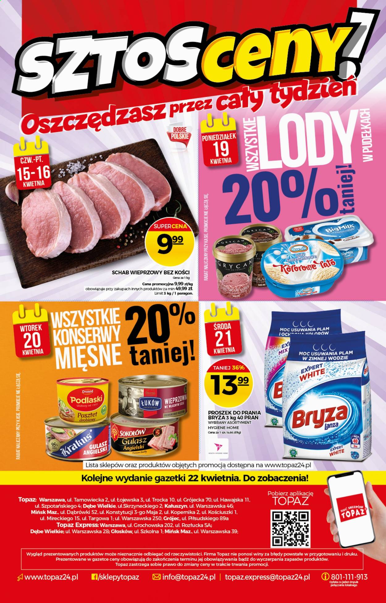 Gazetka Topaz - 15.04.2021 - 21.04.2021. Strona 20