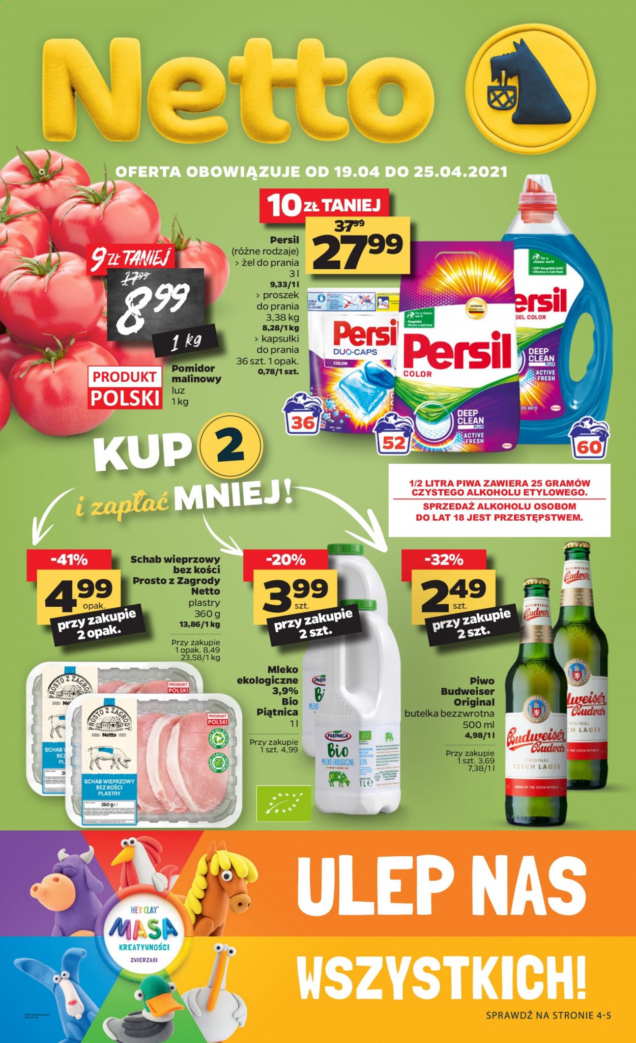 Gazetka Netto - 19.04.2021 - 25.04.2021. Strona 1