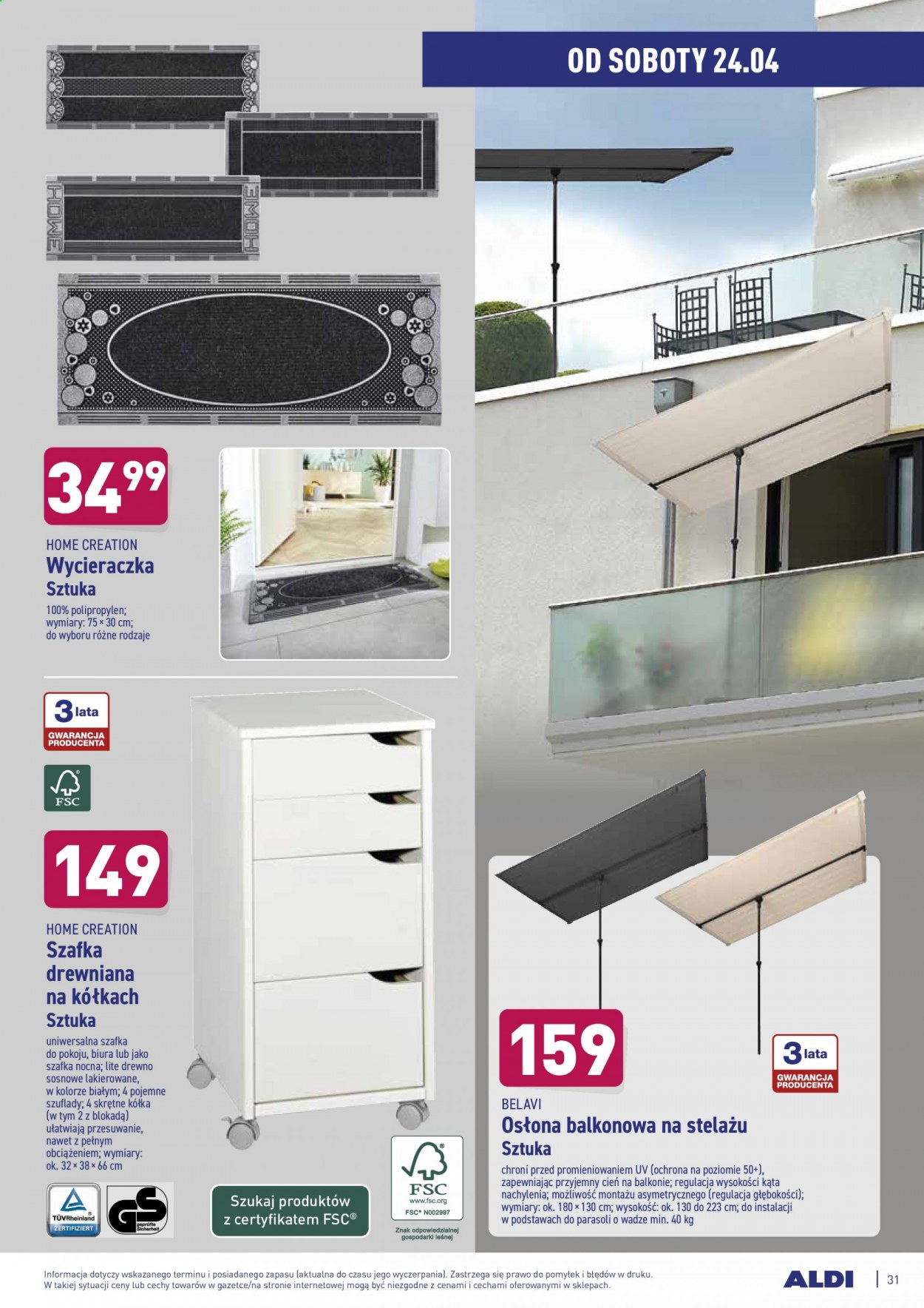 Gazetka ALDI - 19.04.2021 - 24.04.2021. Strona 31