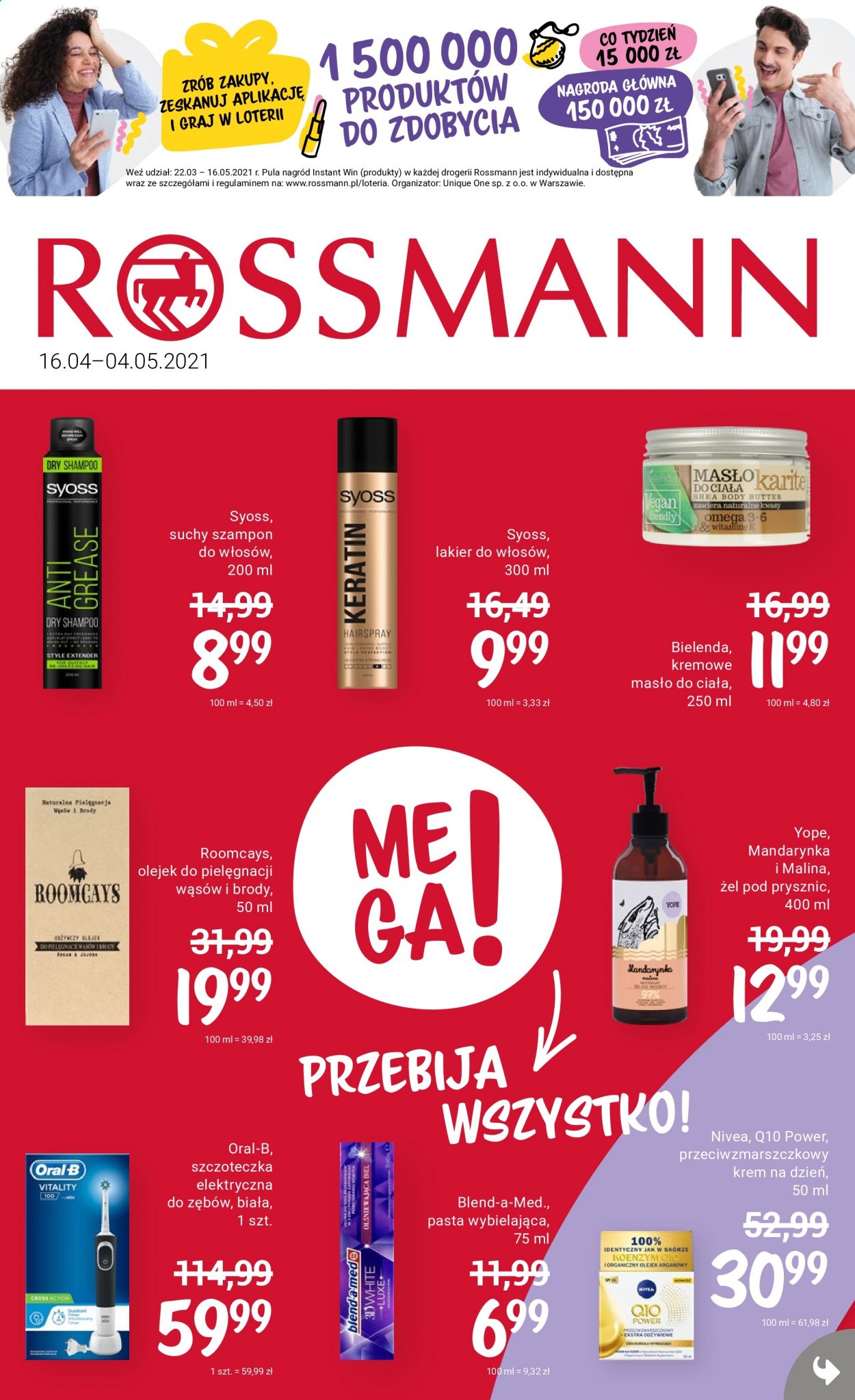 Gazetka Rossmann - 16.04.2021 - 4.05.2021. Strona 1